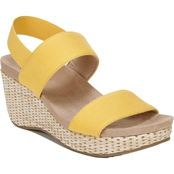 LifeStride Womens Delta Slingback Ankle Strap Wedge Sandals - Picture 1 of 7